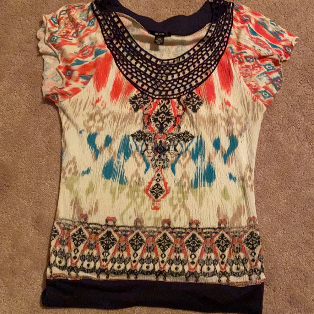 Majors women’s tunic light summer top.